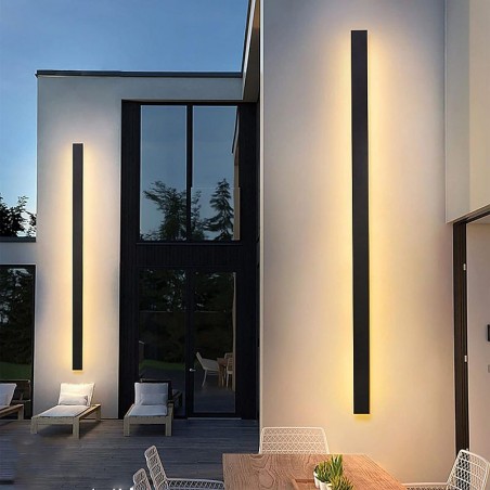 Corp iluminat pentru exterior, LED 60W, 4000K, 2530 lm, lungime carcasa 200 cm, IP65