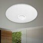 Plafoniera LED RGBW Smart 72W, Bluetooth si telecomanda, difuzor incorporat, diametru 50 cm