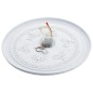 Plafoniera LED RGBW Smart 72W, Bluetooth si telecomanda, difuzor incorporat, diametru 50 cm