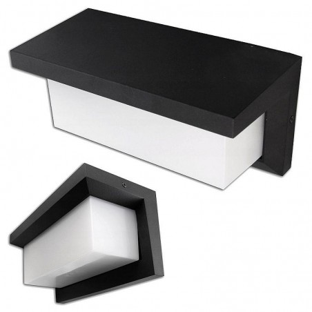 Aplica LED Lagos, 12W, lumina neutra 840 lm, design modern, grad protectie IP54