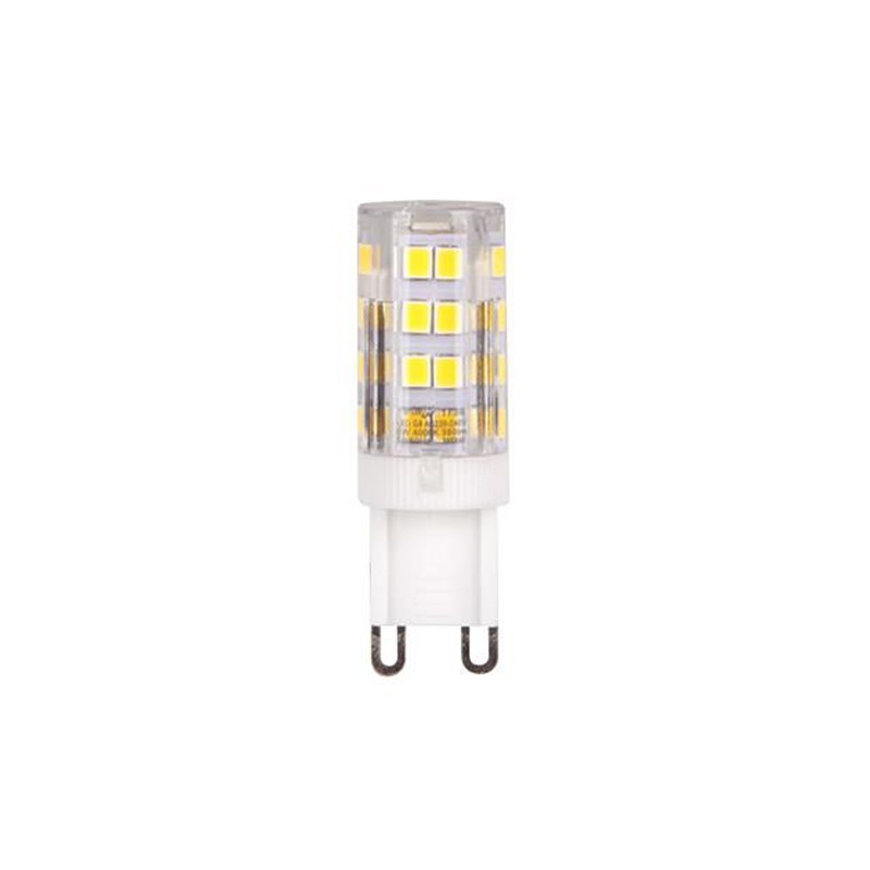 Bec LED cu lumina alb calda, 5W, 51 diode, 380lm, unghi iluminare 360 grade