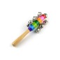 Instrument percutie cu 10 clopotei metalici, jucarie zornaitoare Instrument percutie cu 10 clopotei metalici, jucarie zornaitoare