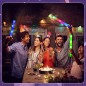 Bagheta foam stick cu LED multiple culori, 6 functii iluminare, lungime 40 cm
