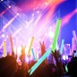 Bagheta foam stick cu LED multiple culori, 6 functii iluminare, lungime 40 cm