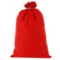 Sac figurina Mos Craciun, snur inchidere, 40x60 cm, rosu Sac figurina Mos Craciun, snur inchidere, 40x60 cm, rosu