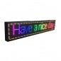 Reclama luminoasa LED SMD RGB 100x20 cm, text, imagini, animatii, USB si WiFi