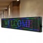 Reclama luminoasa LED SMD RGB 100x20 cm, text, imagini, animatii, USB si WiFi