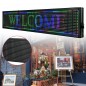 Reclama luminoasa LED SMD RGB 100x20 cm, text, imagini, animatii, USB si WiFi