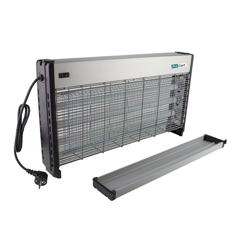 Aparat antiinsecte profesional UV 3x20W, raza de actiune 350 mp, grilaj, RESIGILAT