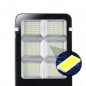Lampa solara stradala cu panou fotovoltaic, 300W, IP65, suport prindere, telecomanda, aluminiu Lampa solara stradala cu panou fotovoltaic, 300W, IP65, suport prindere, telecomanda, aluminiu