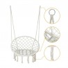 Hamac suspendat, leagan tip cuib cu spatar confortabil, pentru o persoana, interior si exterior, 50x70x100 cm