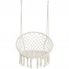 Hamac suspendat, leagan tip cuib cu spatar confortabil, pentru o persoana, interior si exterior, 50x70x100 cm