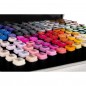 Set 168 markere colorate, 2 varfuri grosimi diferite, geanta depozitare, culori vivide