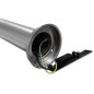 Lampa LED de exterior, inaltime 45 cm, unghi fascicul 360 grade, E27, argintiu Lampa LED de exterior, inaltime 45 cm, unghi fascicul 360 grade, E27, argintiu