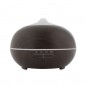 Difuzor aromaterapie, capacitate 400 ml, 3 uleiuri esentiale incluse, 17x13 cm, wenge Difuzor aromaterapie, capacitate 400 ml, 3 uleiuri esentiale incluse, 17x13 cm, wenge