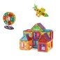 Set constructie magnetic, 106 piese, joc educativ si creativ, varsta 3+, RESIGILAT Set constructie magnetic, 106 piese, joc educativ si creativ, varsta 3+, RESIGILAT