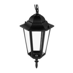 Lampa suspendata Victoria, pentru exterior, LED soclu E27, lungime totala lant 45 cm