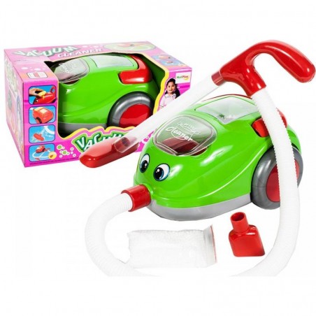 Aspirator jucarie interactiva cu bile, sunete si lumini, vacuum cleaner, 3 ani+, RESIGILAT