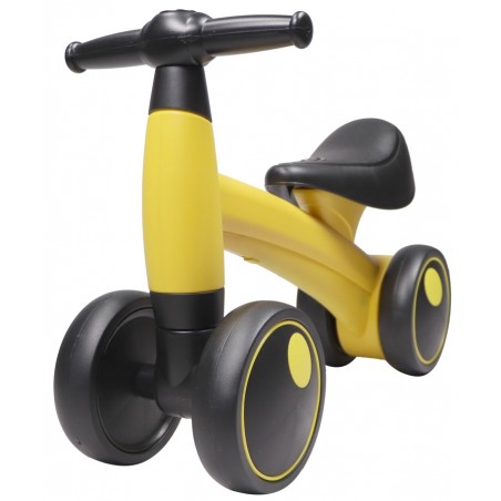 Bicicleta fara pedale, 4 roti, tricicleta luminite LED si muzica, 1-3 ani, RESIGILAT