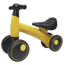 Bicicleta fara pedale, 4 roti, tricicleta luminite LED si muzica, 1-3 ani