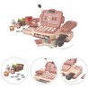 Casa de marcat jucarie, 32x16x15 cm, microfon, scaner, recunoastere voce, calculator, cos produse