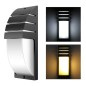 Lampa LED exterior, IP54, E27, 40W, 230V, 35,2 x 12,8 x 11,3cm, negru, RESIGILAT