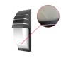 Lampa LED exterior, IP54, E27, 40W, 230V, 35,2 x 12,8 x 11,3cm, negru, RESIGILAT