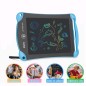 Tableta grafica pentru desenat, rescriptibila, creion stylus, ecran 8.5 inch, albastra