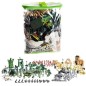 Set baza militara pentru copii, 300 piese incluse, husa transport, multicolor Set baza militara pentru copii, 300 piese incluse, husa transport, multicolor