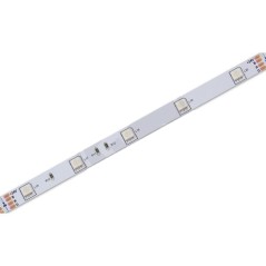 Banda LED pentru exterior, tensiune 12V, LED alb neutru, 600 diode, banda dublu adeziva 5 m