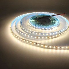 Banda LED 12V, 2400 LED-uri alb neutru, 4000K, dublu adeziva, lungime 40 m, latime 10 mm