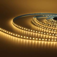Banda LED interior, 300 LED-uri alb cald, lungime 5 m, luminozitate 600 lm/m