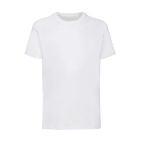 Tricou clasic din bumbac, unisex, alb, 170 g/mp