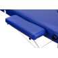 Pat masaj Bodyfit, 2 sectiuni, inaltime reglabila 65-87cm, husa transport, cadru aluminiu, piele ecologica, pliabil, albastru Pat masaj Bodyfit, 2 sectiuni, inaltime reglabila 65-87cm, husa transport, cadru aluminiu, piele ecologica, pliabil, albastru