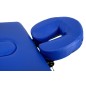 Pat masaj Bodyfit, 3 sectiuni, inaltime reglabila 61-84cm, husa transport, cadru lemn, piele ecologica, pliabil, albastru Pat masaj Bodyfit, 3 sectiuni, inaltime reglabila 61-84cm, husa transport, cadru lemn, piele ecologica, pliabil, albastru