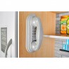 Bucatarie pentru copii, din lemn 80x80.5cm, ustensile, lampa LED, aragaz, cuptor, telefon, chiuveta