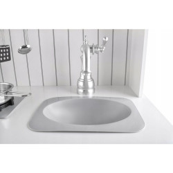 Bucatarie pentru copii, MDF, lampa LED, cuptor, aragaz, chiuveta, ustensile gatit,  93x43.5x28.5 cm