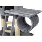 Ansamblu de joaca pentru pisici, 9 nivele, materiale ecologice, jucarie inclusa, 275x104x56cm, 18,5kg, gri Ansamblu de joaca pentru pisici, 9 nivele, materiale ecologice, jucarie inclusa, 275x104x56cm, 18,5kg, gri