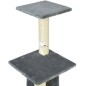 Ansamblu de joaca pentru pisici, 5 nivele, materiale ecologice, jucarie inclusa, 170x49x49, 13,45kg, gri Ansamblu de joaca pentru pisici, 5 nivele, materiale ecologice, jucarie inclusa, 170x49x49, 13,45kg, gri
