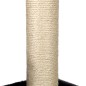 Ansamblu de joaca pentru pisici, 4 nivele, materiale ecologice, jucarie inclusa, 44x34x71cm, 4,5kg, negru Ansamblu de joaca pentru pisici, 4 nivele, materiale ecologice, jucarie inclusa, 44x34x71cm, 4,5kg, negru