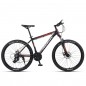 Bicicleta MTB de 26 inch, 21 viteze Shimano, jante aluminiu, frane disc, Phoenix, negru-rosu, RESIGILAT