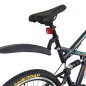 Bicicleta MalTrack Target, cadru otel, 26 inch, amortizoare mountain bike, 18 viteze, RESIGILAT