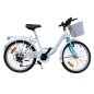 Bicicleta de oras, 20 inch, otel, 6 viteze, cos cumparaturi, portbagaj, RESIGILAT Bicicleta de oras, 20 inch, otel, 6 viteze, cos cumparaturi, portbagaj, RESIGILAT