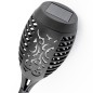 Lampa solara tip torta, LED SMD 1.2W, senzor incorporat, IP44, timp functionare 8 ore, negru Lampa solara tip torta, LED SMD 1.2W, senzor incorporat, IP44, timp functionare 8 ore, negru