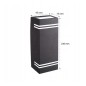 Aplica LED exterior, 2xGU10, montare pe fatada, 35W, carcasa aluminiu Aplica LED exterior, 2xGU10, montare pe fatada, 35W, carcasa aluminiu