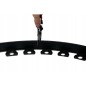 Separator gazon gradina, inaltime 5 cm, lungime 10 m, 20 pini montaj inclusi, verde