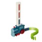 Tren interactiv cu piese domino, lumina LED, 35 x 15 x 7 cm, multicolor Tren interactiv cu piese domino, lumina LED, 35 x 15 x 7 cm, multicolor