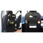 Organizator scaun auto, 6 buzunare, prindere Velcro, 54 x 40 cm, negru Organizator scaun auto, 6 buzunare, prindere Velcro, 54 x 40 cm, negru