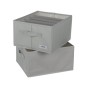 Set 2 organizatoare pentru imbracaminte, capacitate 2x15 litri, maner, 17x27x33 cm, poliester Set 2 organizatoare pentru imbracaminte, capacitate 2x15 litri, maner, 17x27x33 cm, poliester
