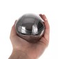 Joc Interactiv Boules, 8 mingi cromate, diametru 7.3 cm, carcasa 31 x 15 x 7 cm, argintiu